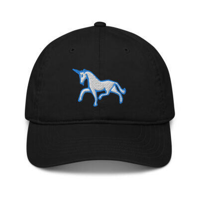 Blue Unicorn Organic dad hat